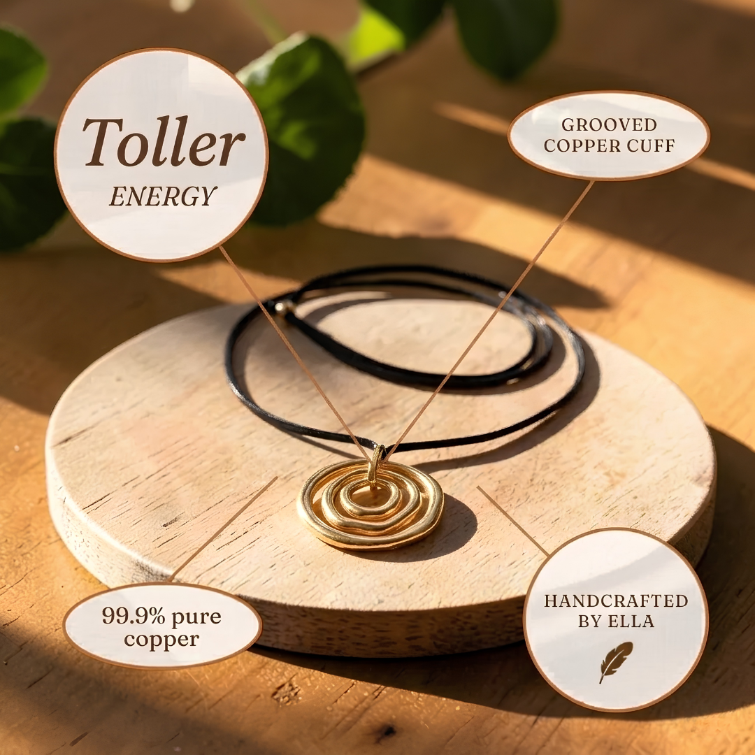 Collar Campana de Cobre