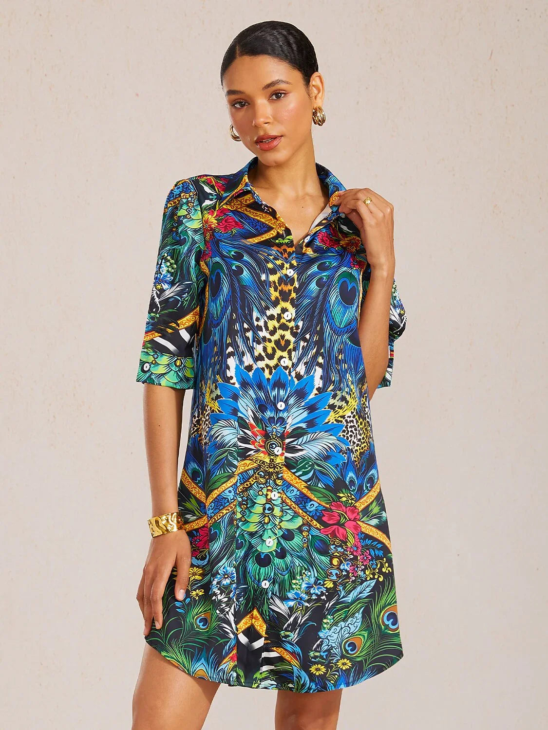Santorini | Vestido Camisero Midi