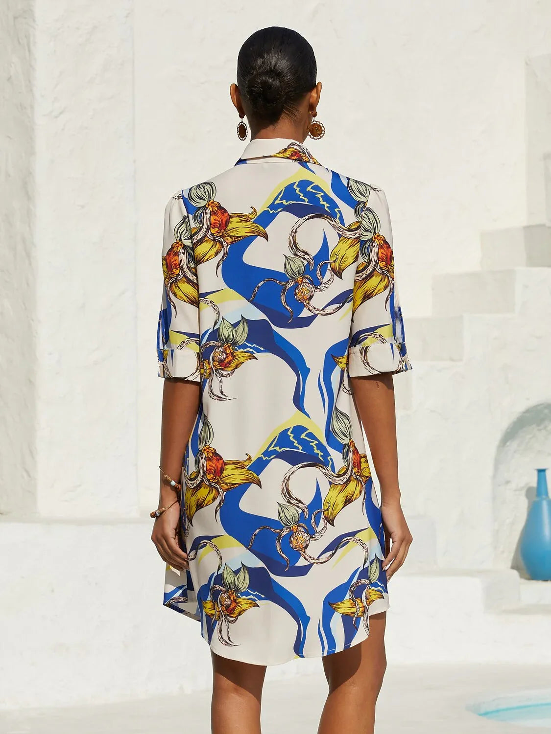 Santorini | Vestido Camisero Midi
