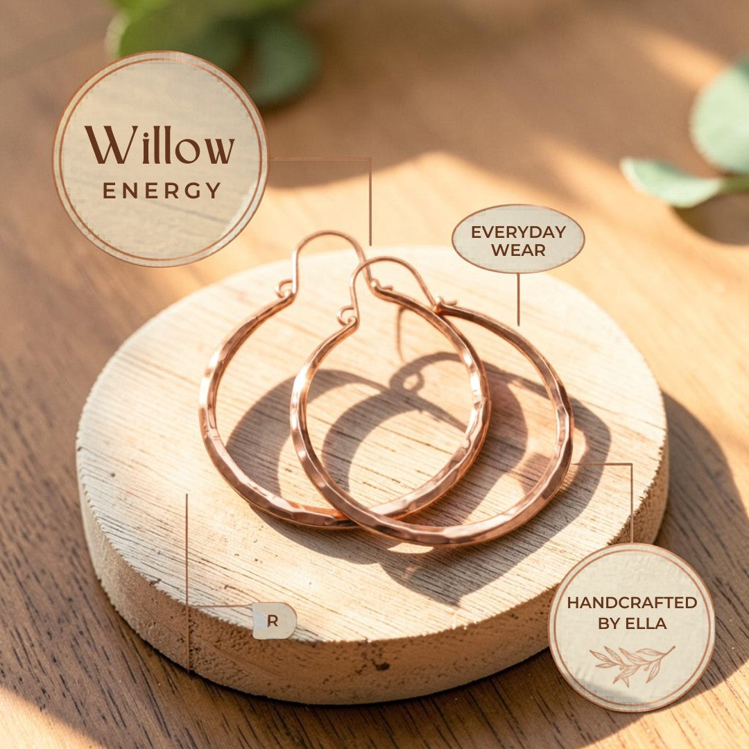 Pendientes Sauce de Cobre